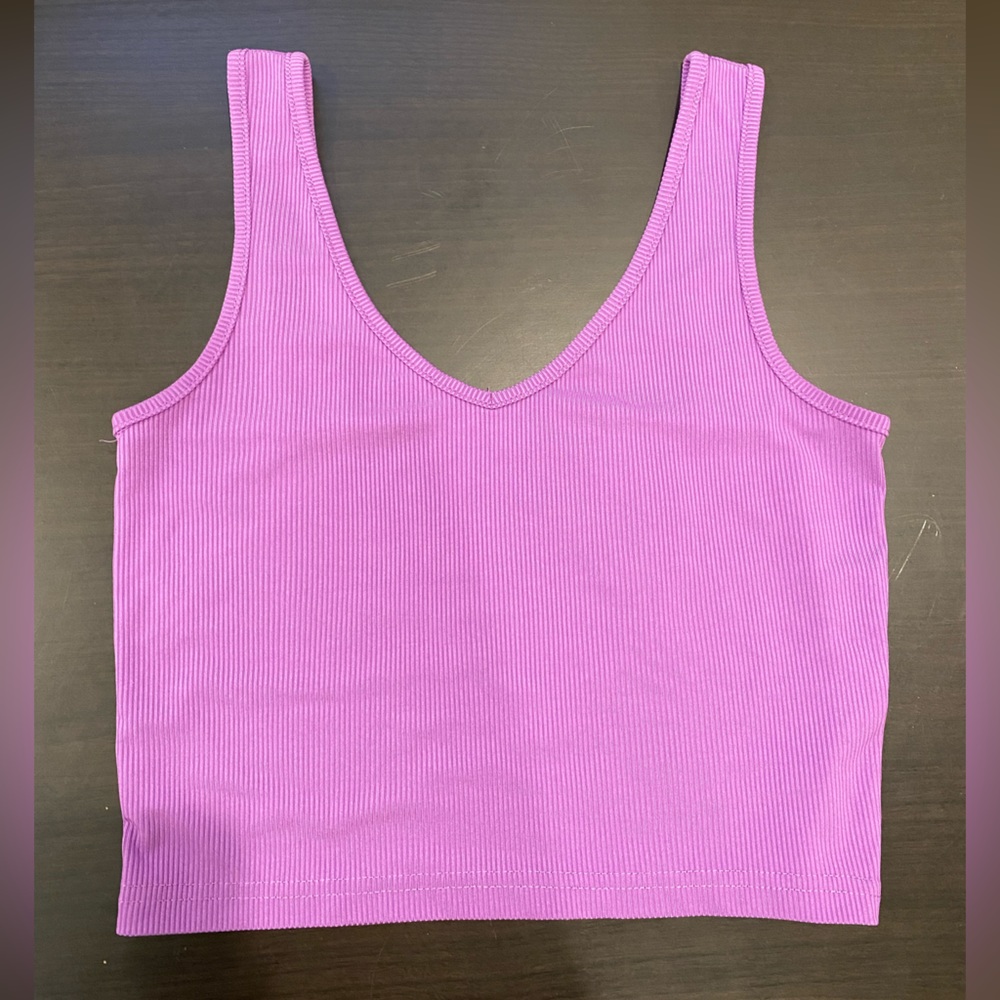 Purple tank top